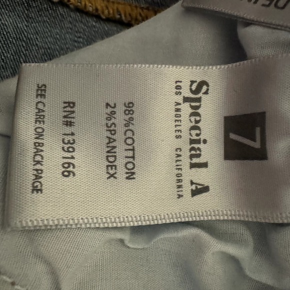 Special A Women's Y2K Wide Leg Jeans | Size 7 - Picture 7 of 8